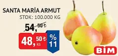 SANTA MARİA ARMUT KG SANTA MARİA ARMUT KG